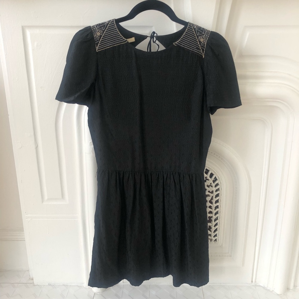 Elegant Black Mini Dress